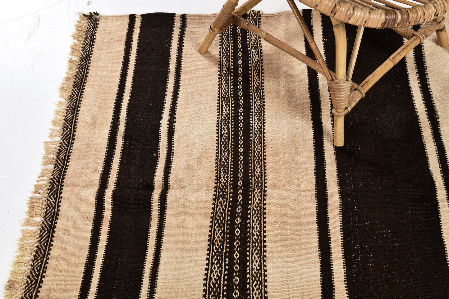 Modern Rug Image 13817 VintageMoroccan High Atlas Berber Tribe Kilim Square Rug