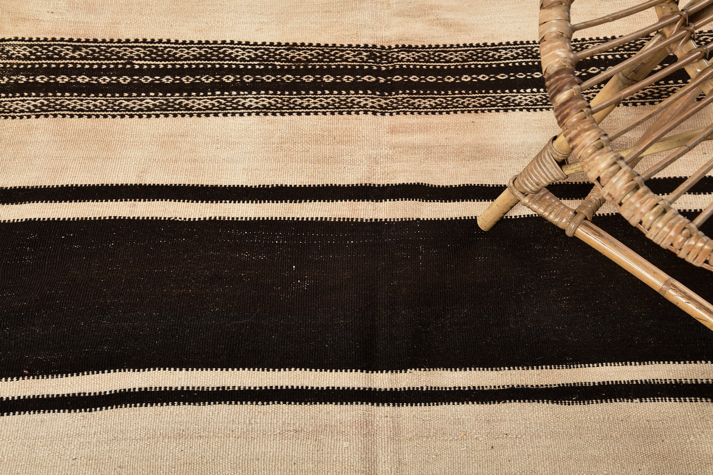 Modern Rug Image 13815 VintageMoroccan High Atlas Berber Tribe Kilim Square Rug
