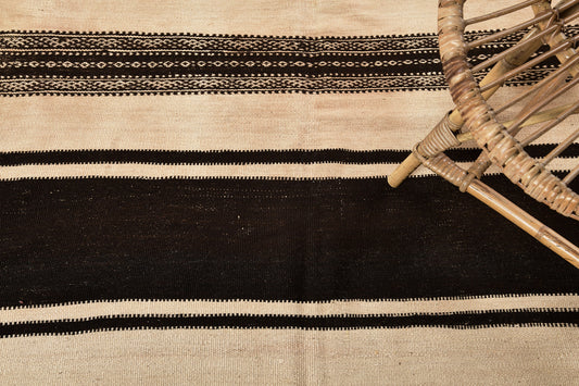 Modern Rug Image 13815 VintageMoroccan High Atlas Berber Tribe Kilim Square Rug