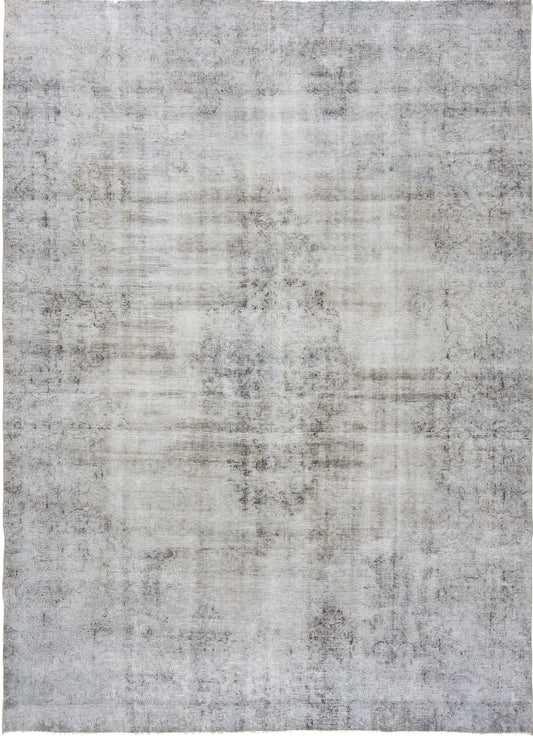 Vintage Kerman Distressed Rug