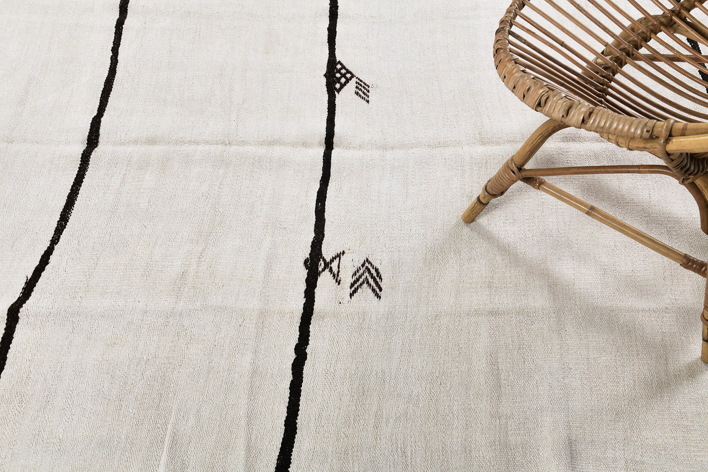 Vintage Anatolian Turkish Flat Weave Kilim