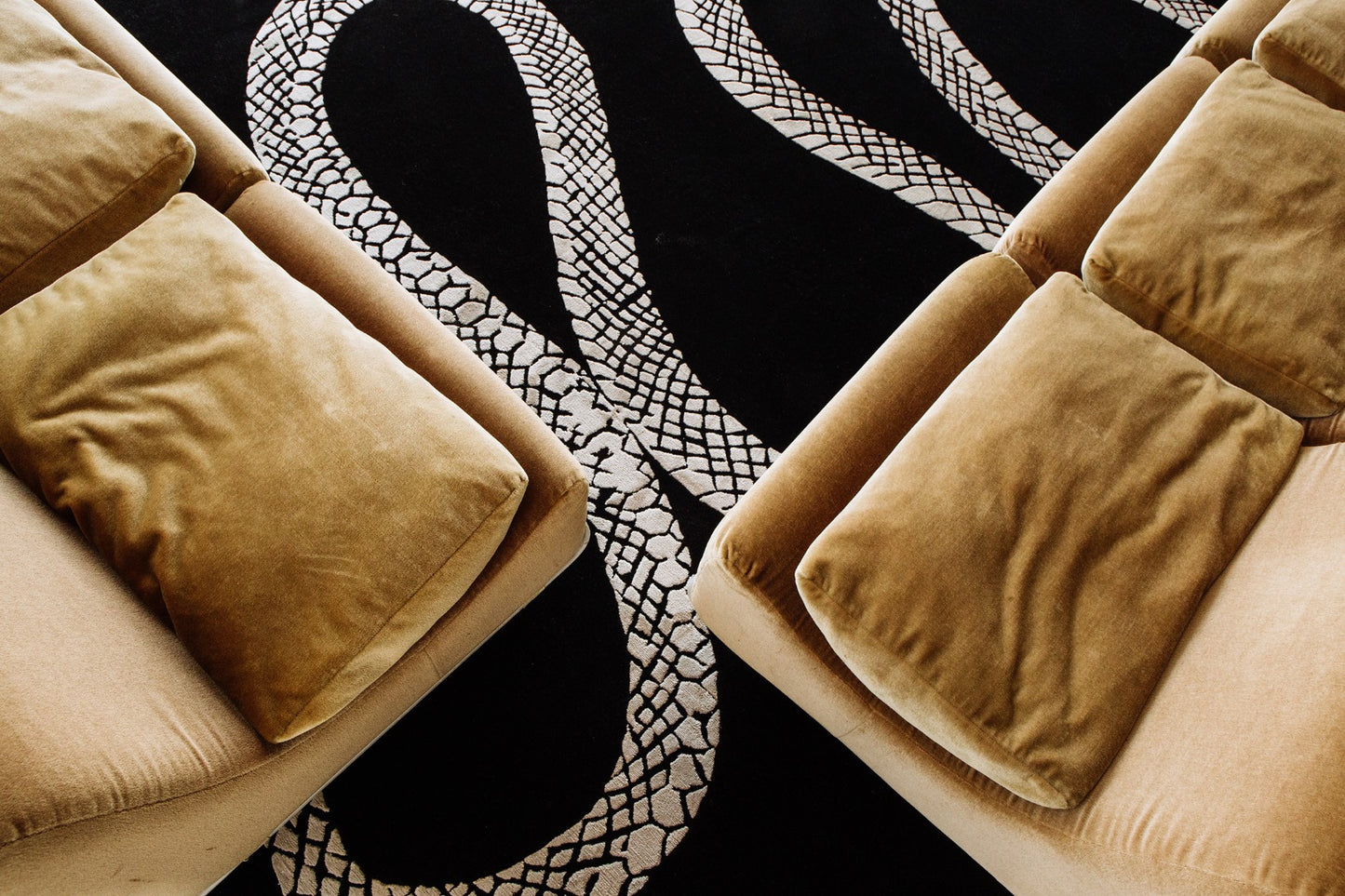 Black Wool and Silk