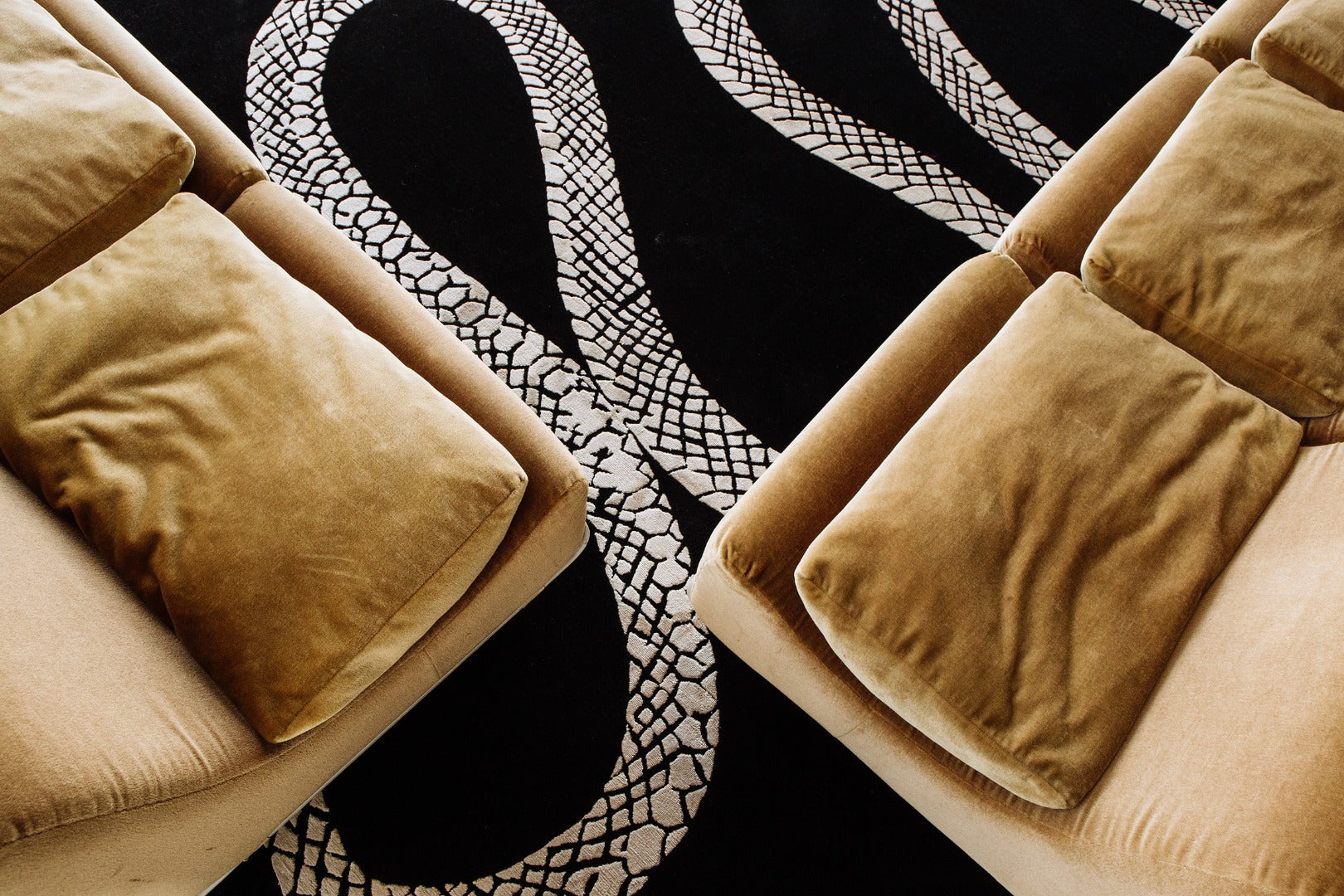 Black Wool and Silk