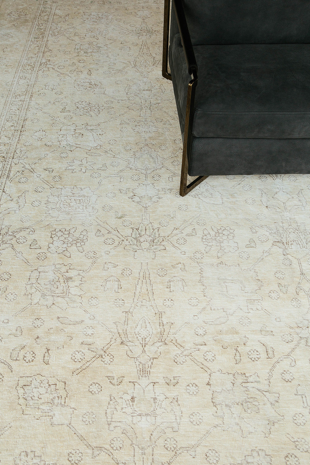 Persian Rug 4181 Vintage Persian Tabriz 28107