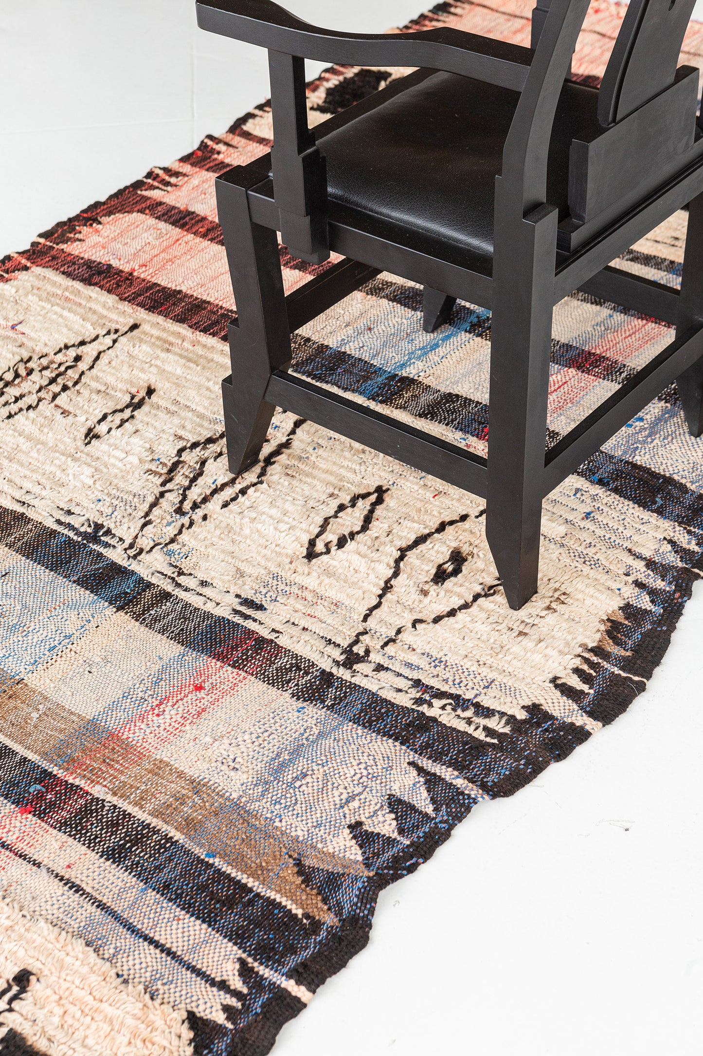 Modern Rug Image 12757 Vintage Moroccan Azilal Tribe Rug