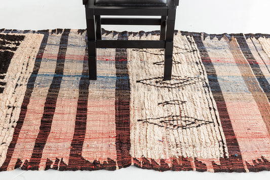 Modern Rug Image 12755 Vintage Moroccan Azilal Tribe Rug