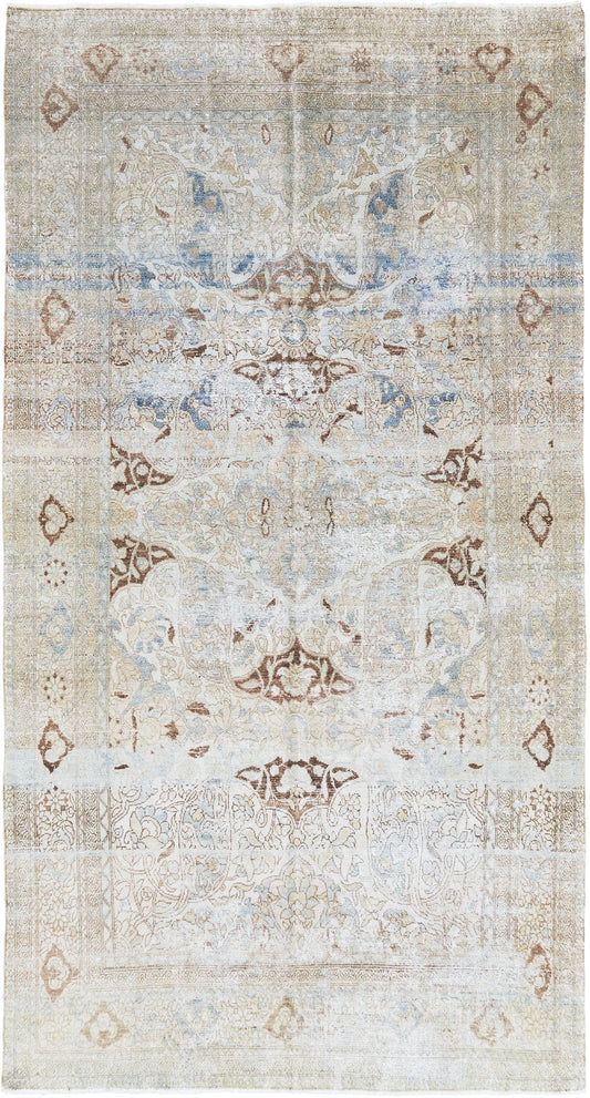 Vintage Persian Hamedan 29236 - one-of-a-kind handmade area rug