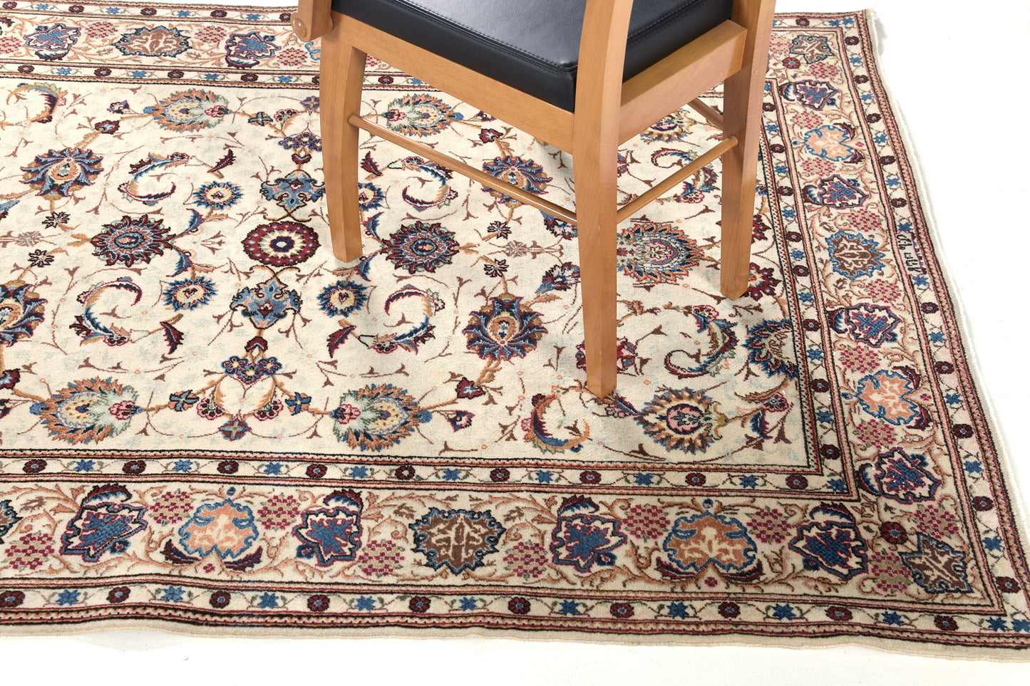 Persian Rug 3627 Vintage Persian Kashan 30405