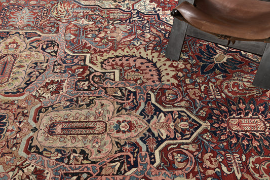 Persian Rug 623 Antique Persian Heriz 30755