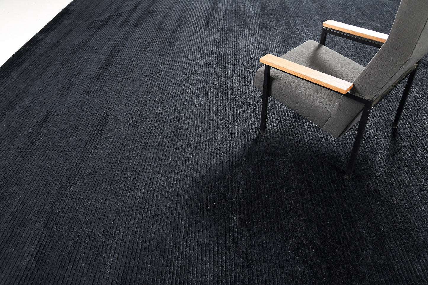 Modern Rug Image 7959 Mongolian Cashmere Ribbed