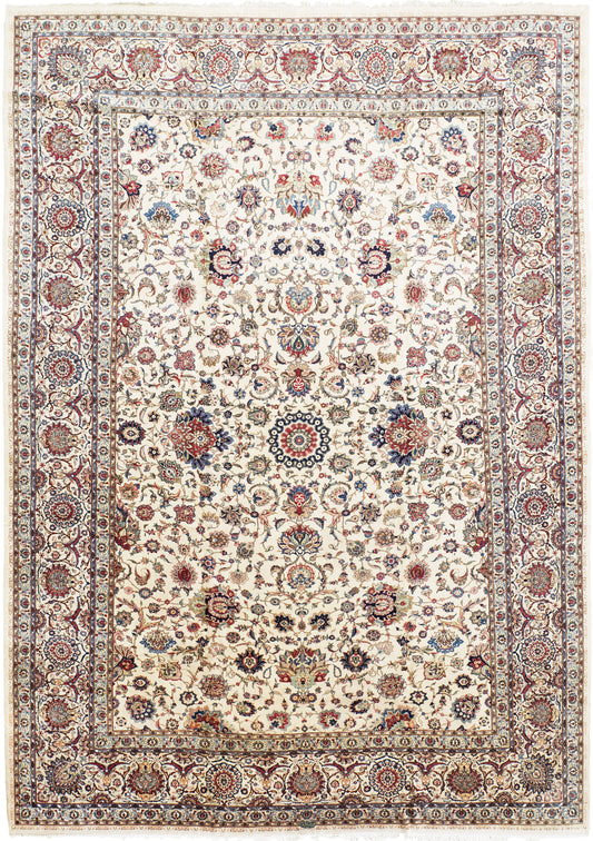 Persian Rug 3592 Vintage Persian Kashan