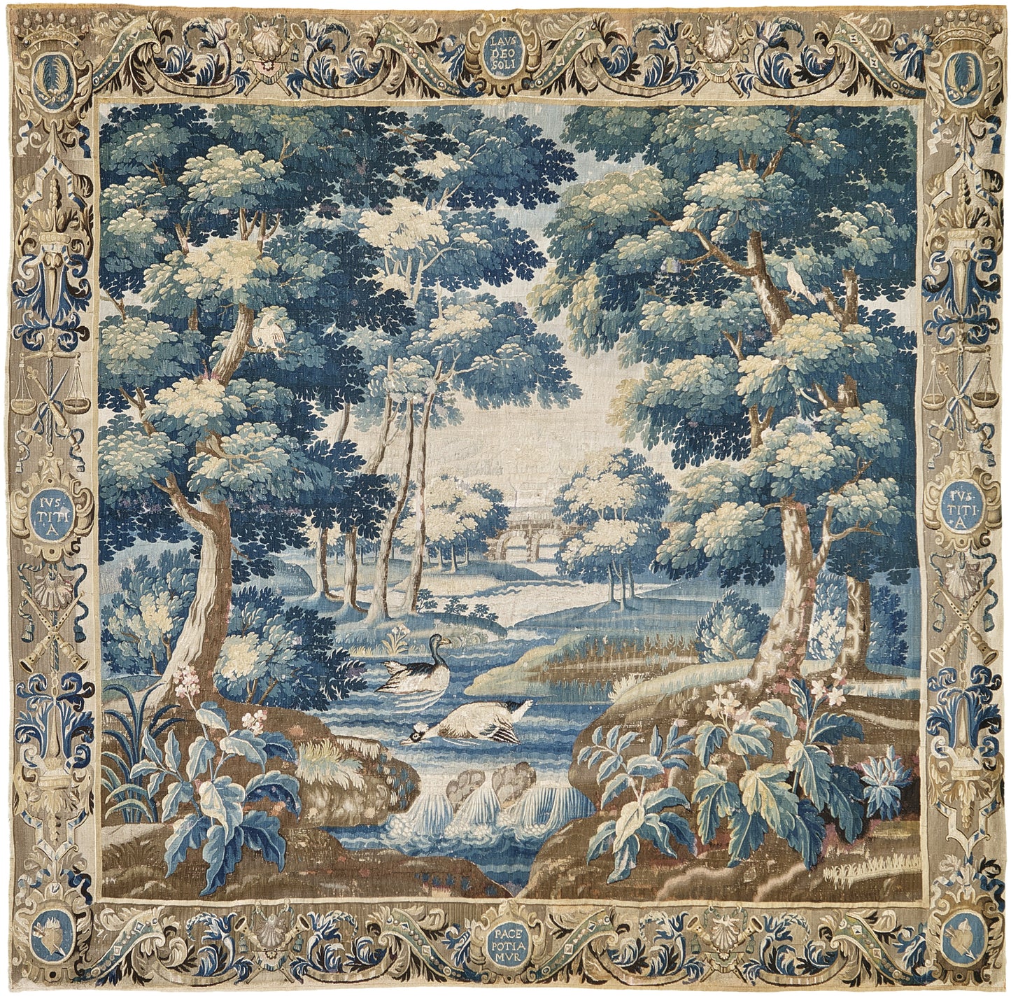 17th Century Belgian Flemish Tapestry