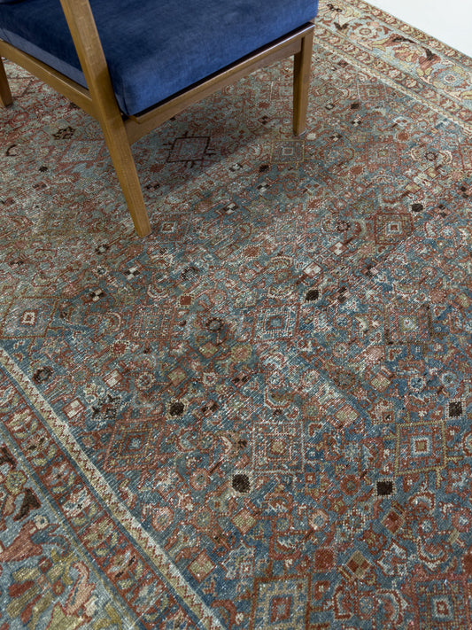 Persian Rug 1600 Antique Persian Malayer Runner