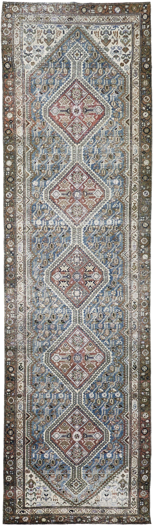 Persian Rug 1621 Antique Persian Malayer Runner