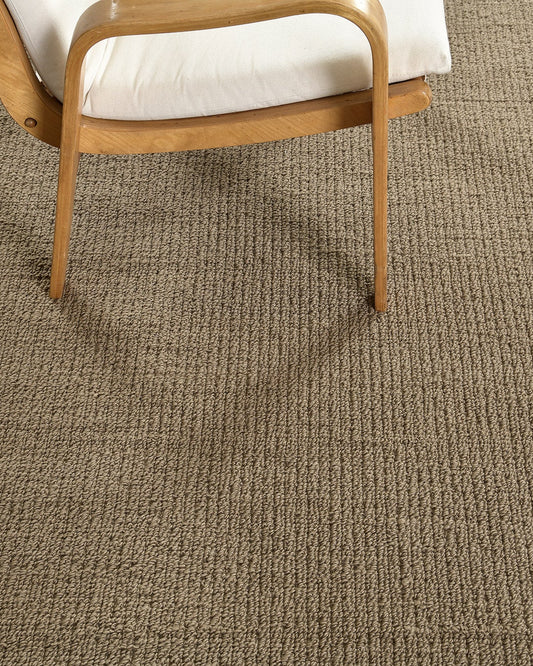 Sand Pebble Flatweave in Taupe, Loam Collection