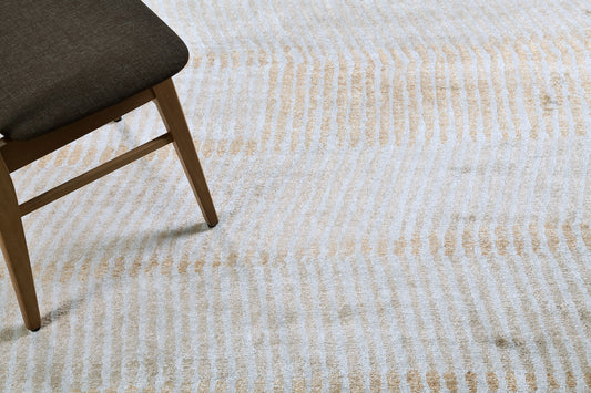Fujin, Yokai Collection, Apricot Sun - close-up of weave texture and pile