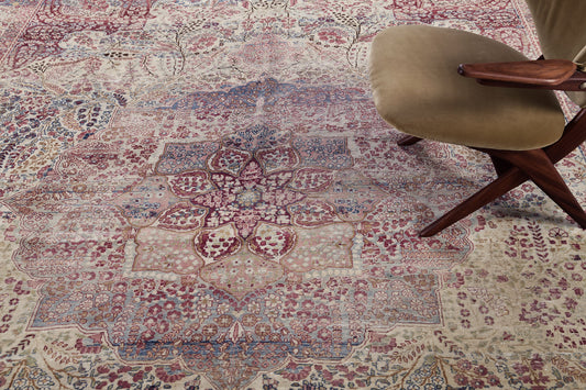 Vintage Persian Lavar Kerman