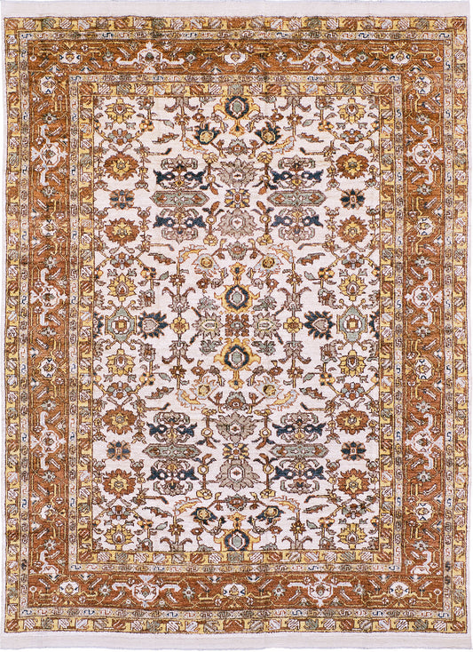 Antique Mahal Revival Rug