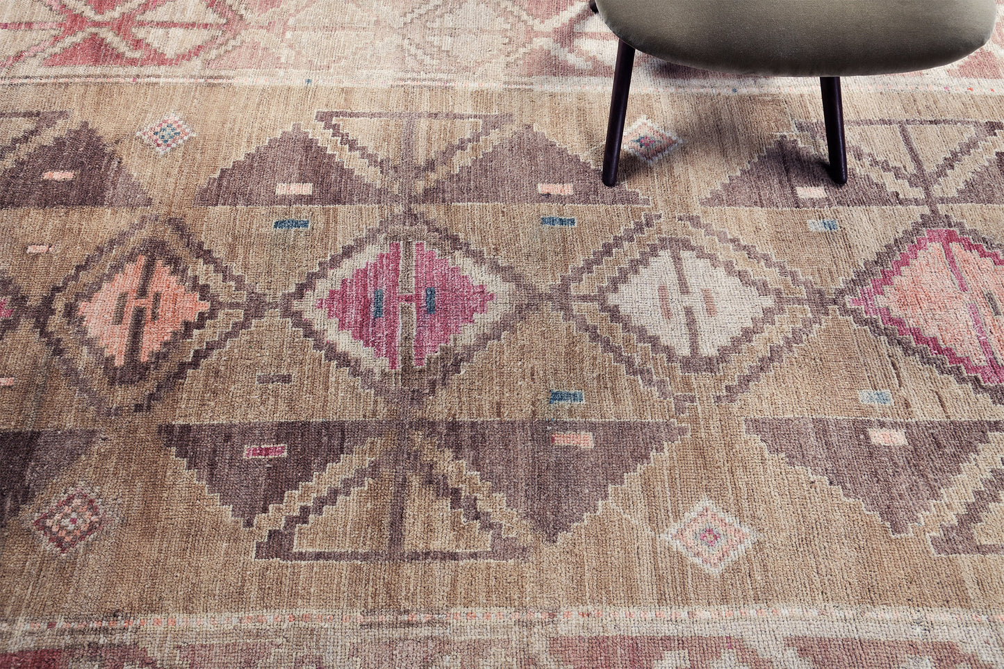 Vintage Turkish Kars Gallery Size Runner