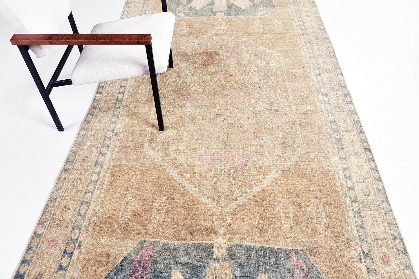 Antique Persian Bidjar Runner