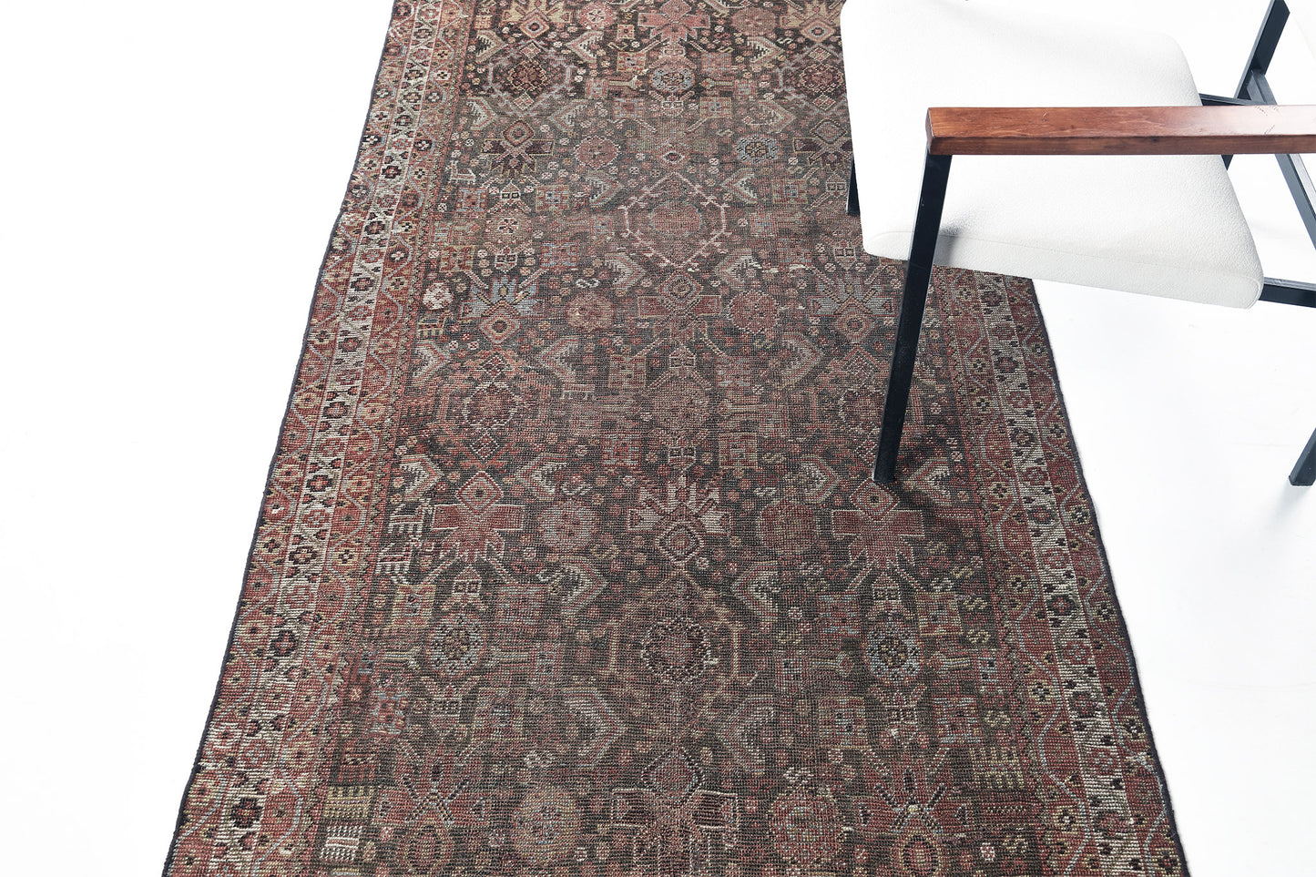 Antique Persian Ghashghaei Runner