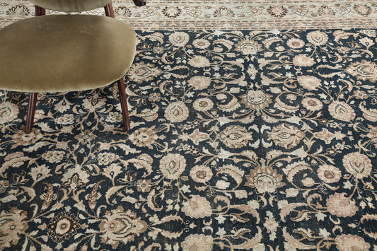 Antique Persian Mashad Rug