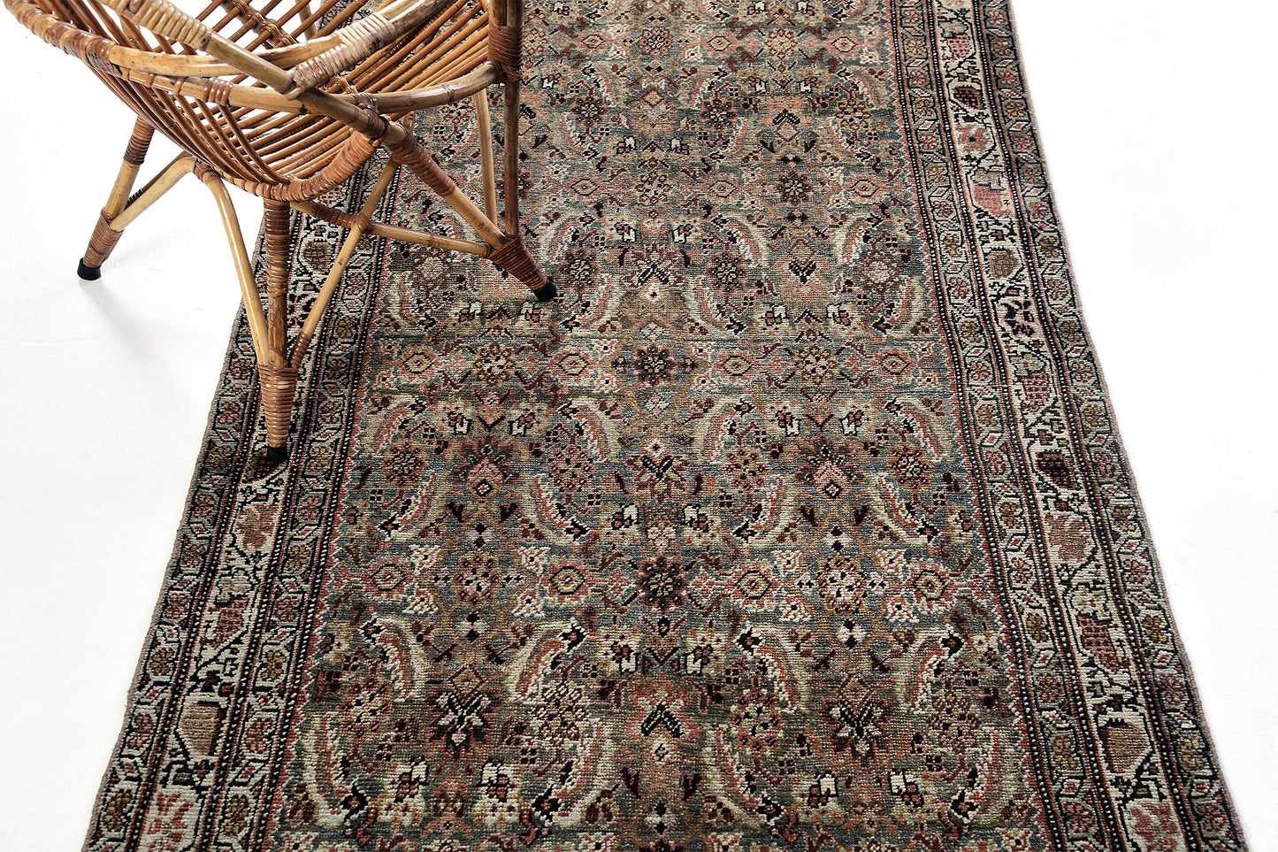 Antique Persian Bidjar Runner