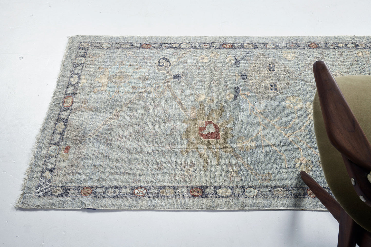 Oushak Runner, Sultanabad Collection