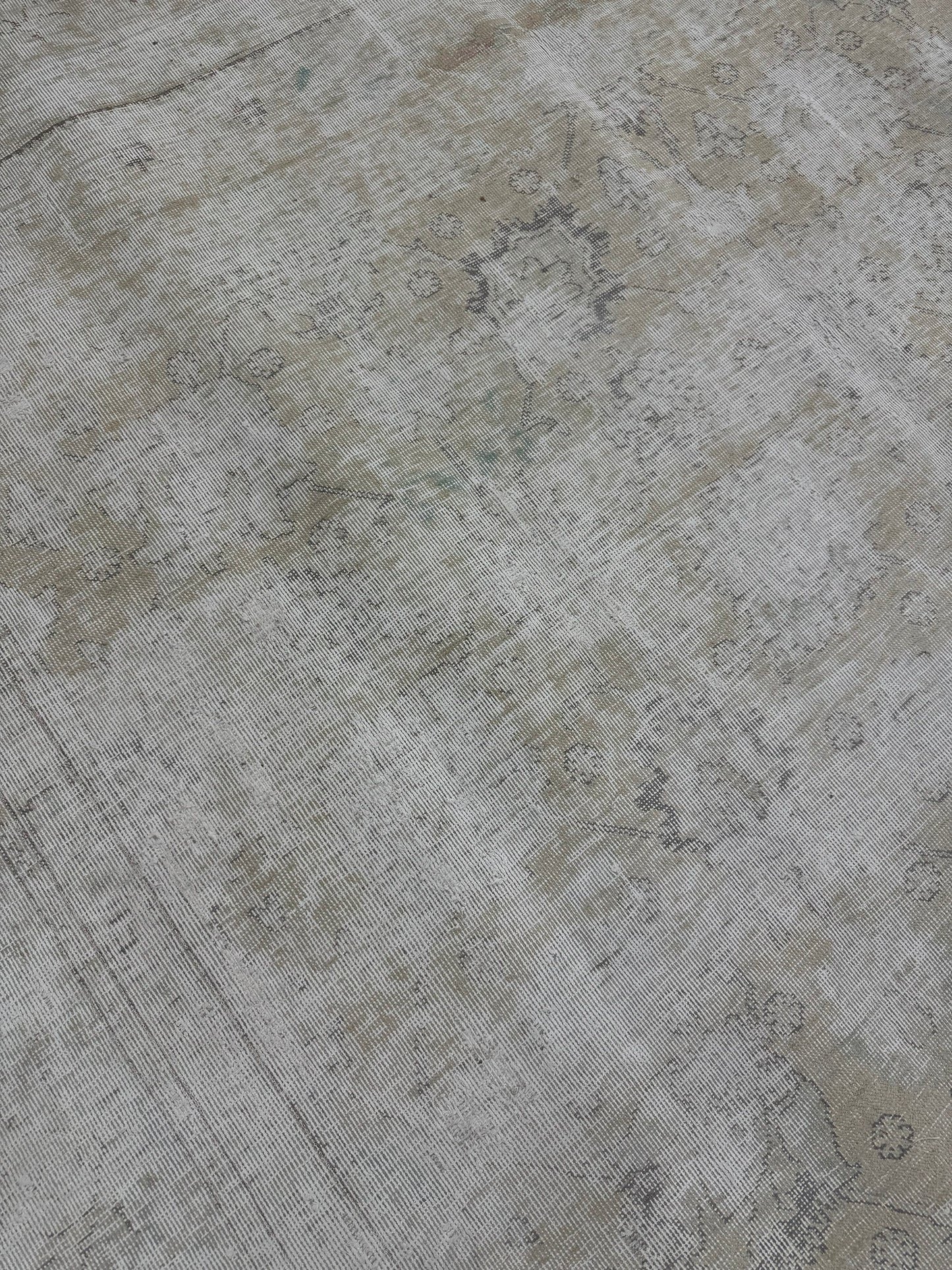 Vintage Distressed Persian Tabriz