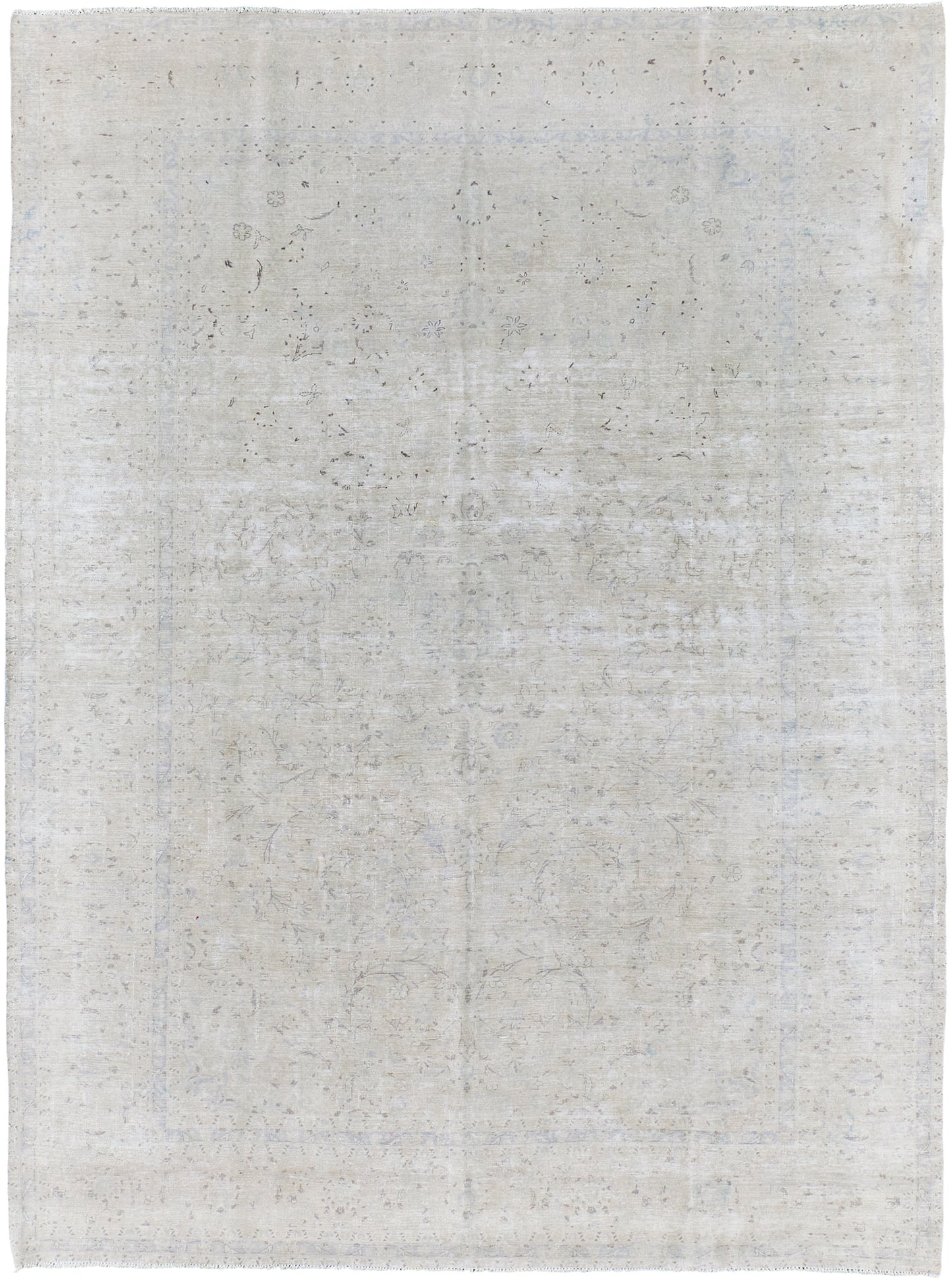 Vintage Distressed Persian Kashan