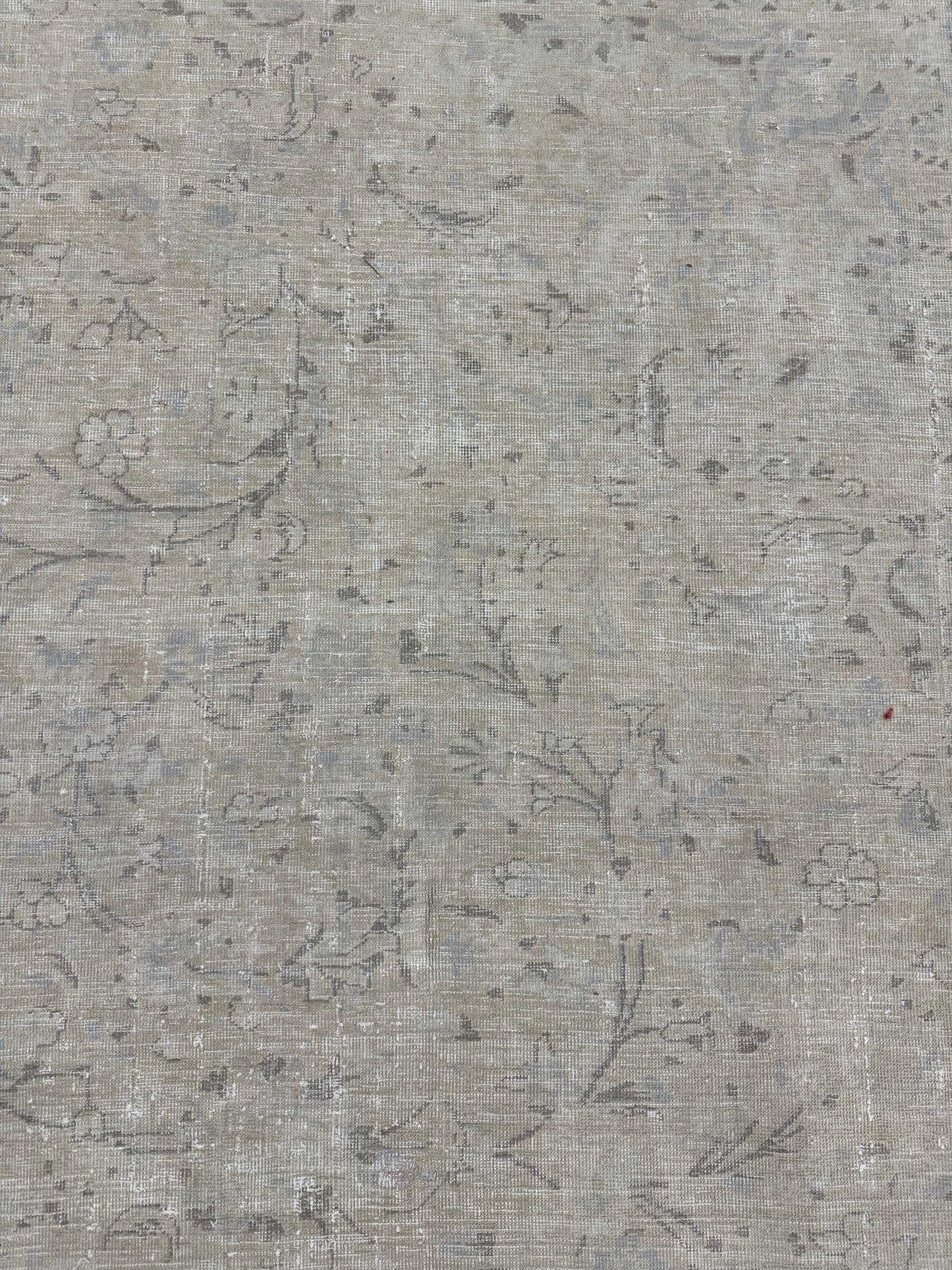 Vintage Distressed Persian Kashan