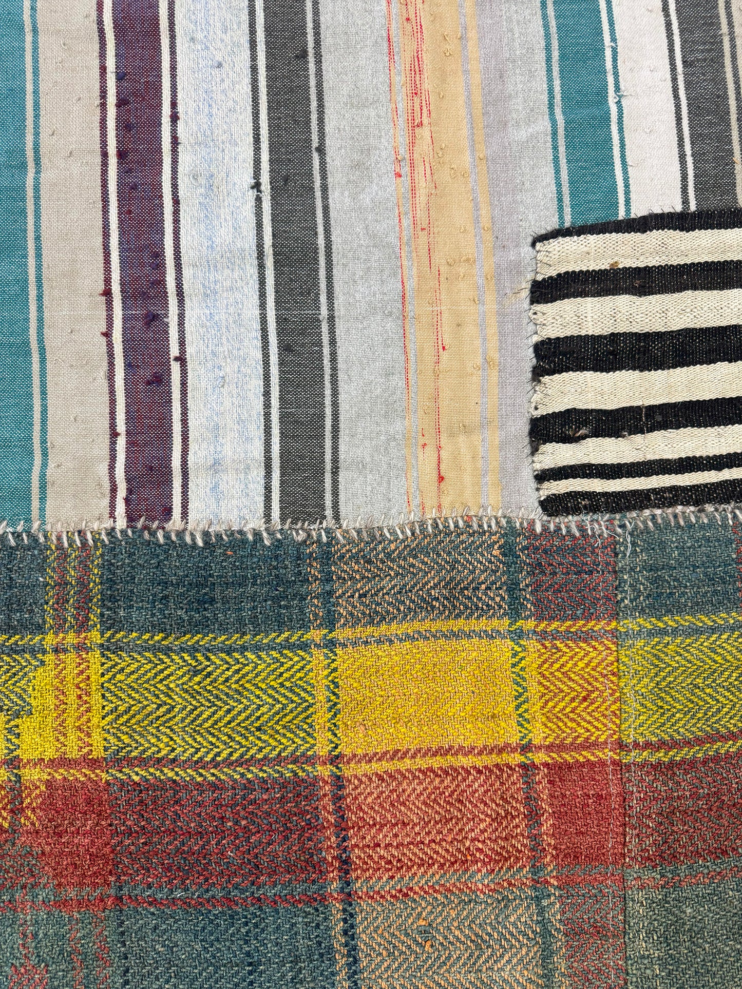 Antique Persian Ghashghaei Kilim