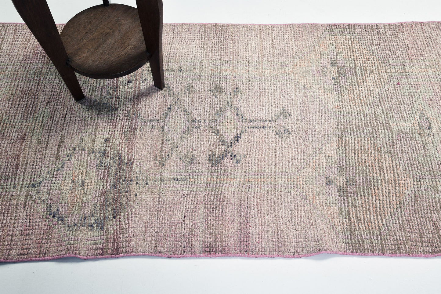 Vintage Turkish Oushak Runner