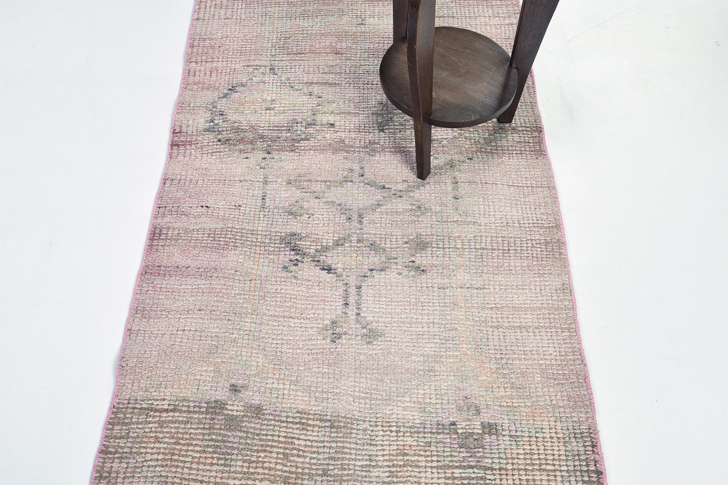 Vintage Turkish Oushak Runner