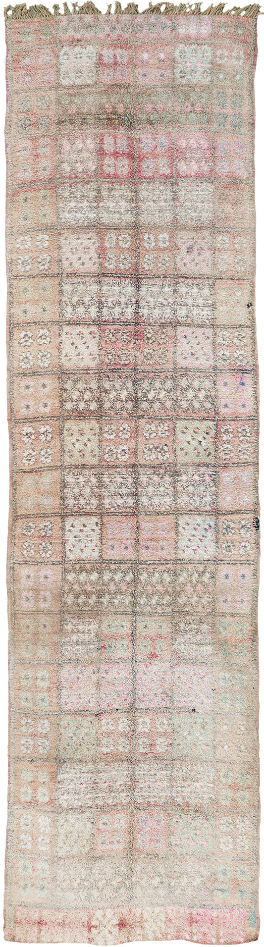 Vintage Moroccan High Atlas Tribe Runner