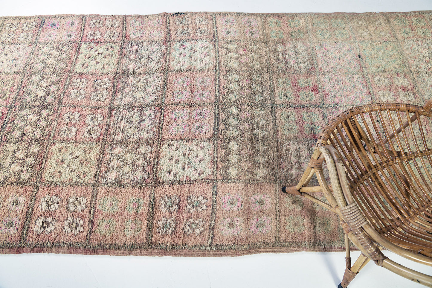 Vintage Moroccan High Atlas Tribe Runner