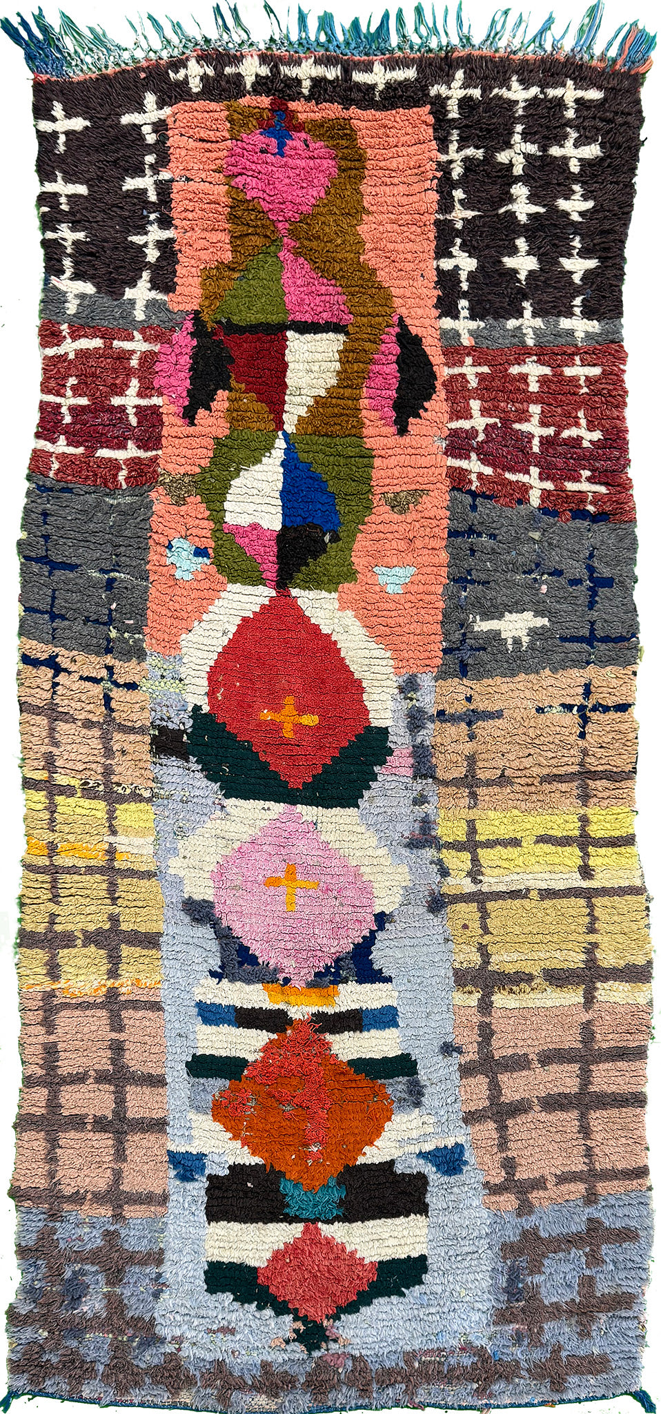 Vintage Moroccan Azilal Runner
