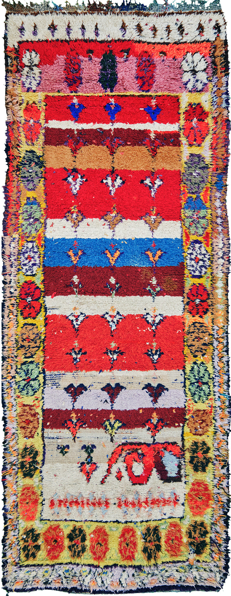 Vintage Moroccan Azilal Runner
