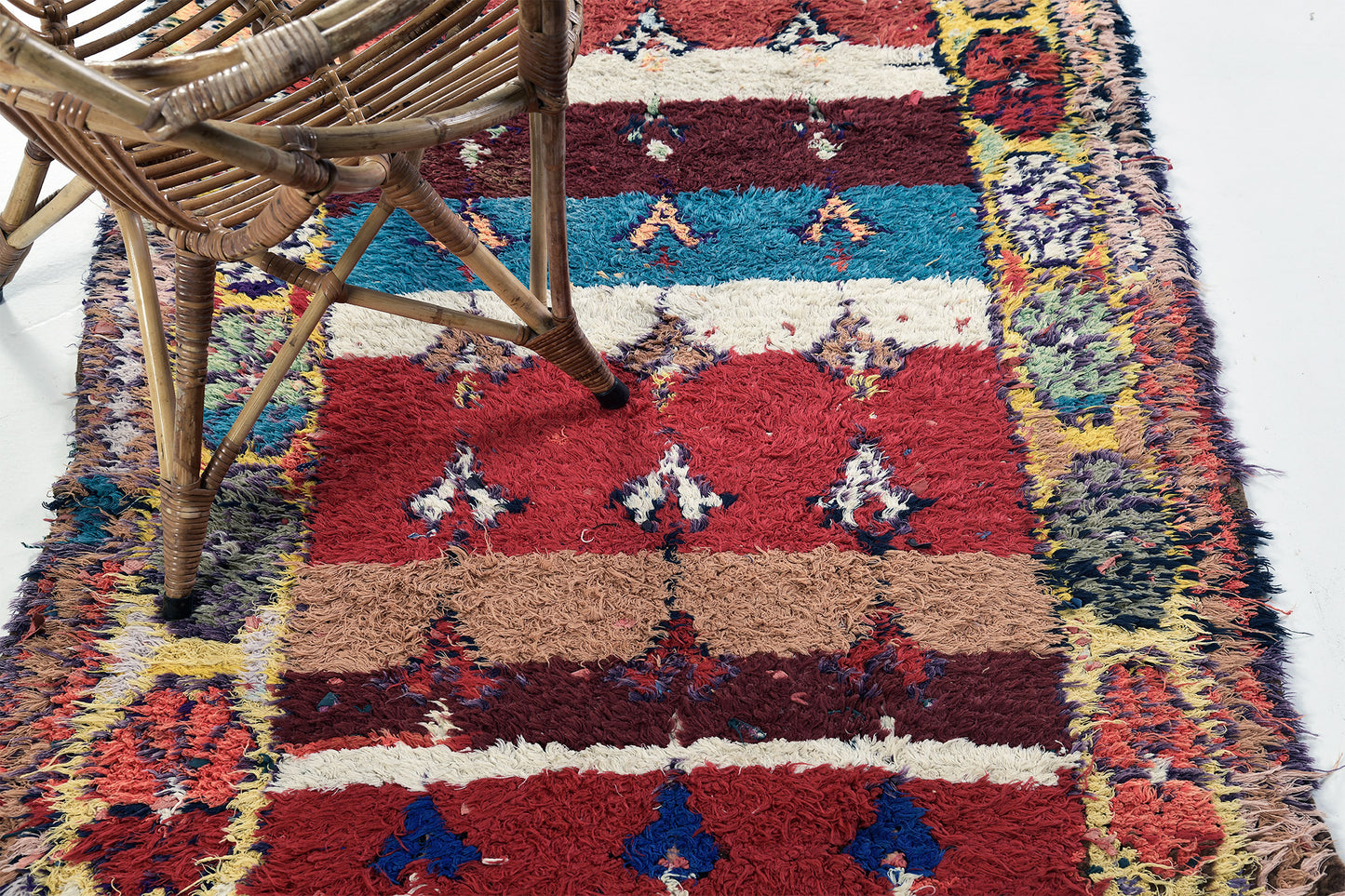 Vintage Moroccan Azilal Runner