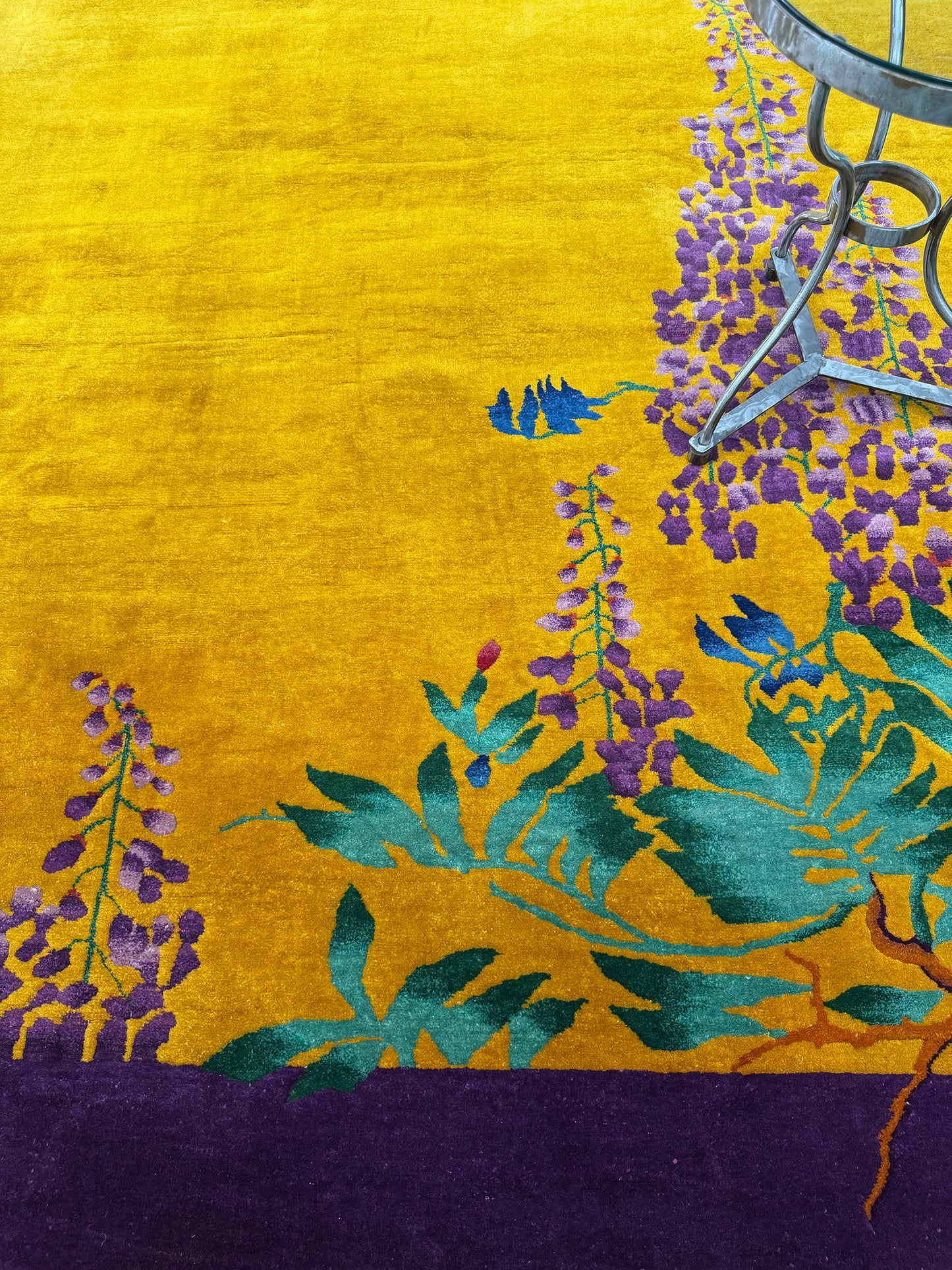 Antique Chinese Nichols Art Deco Rug