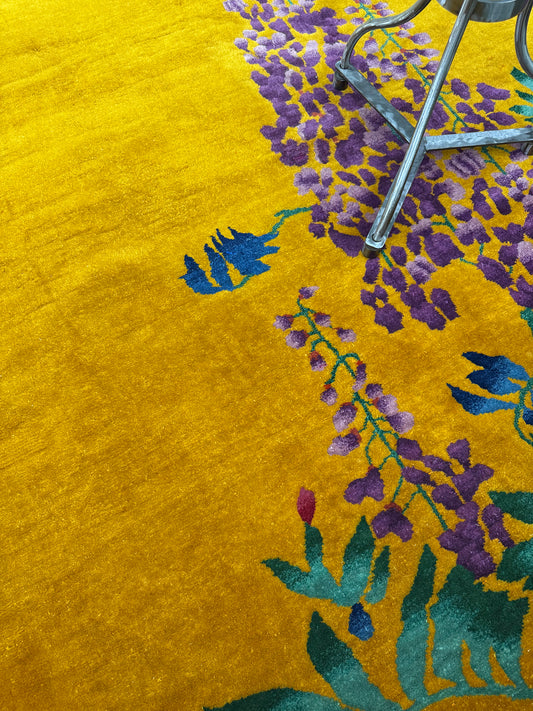 Antique Chinese Nichols Art Deco Rug