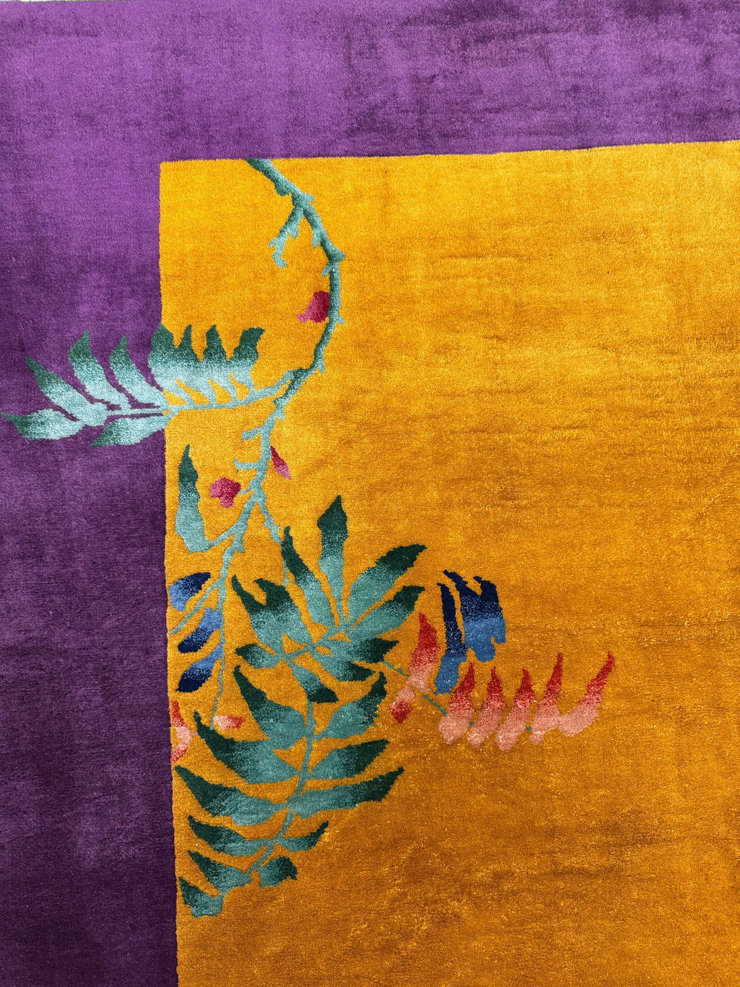 Antique Chinese Nichols Art Deco Rug