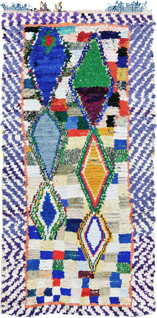 Vintage Moroccan Azilal Runner