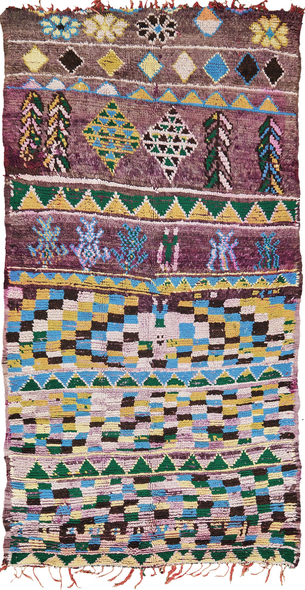 Vintage Moroccan Azilal Runner