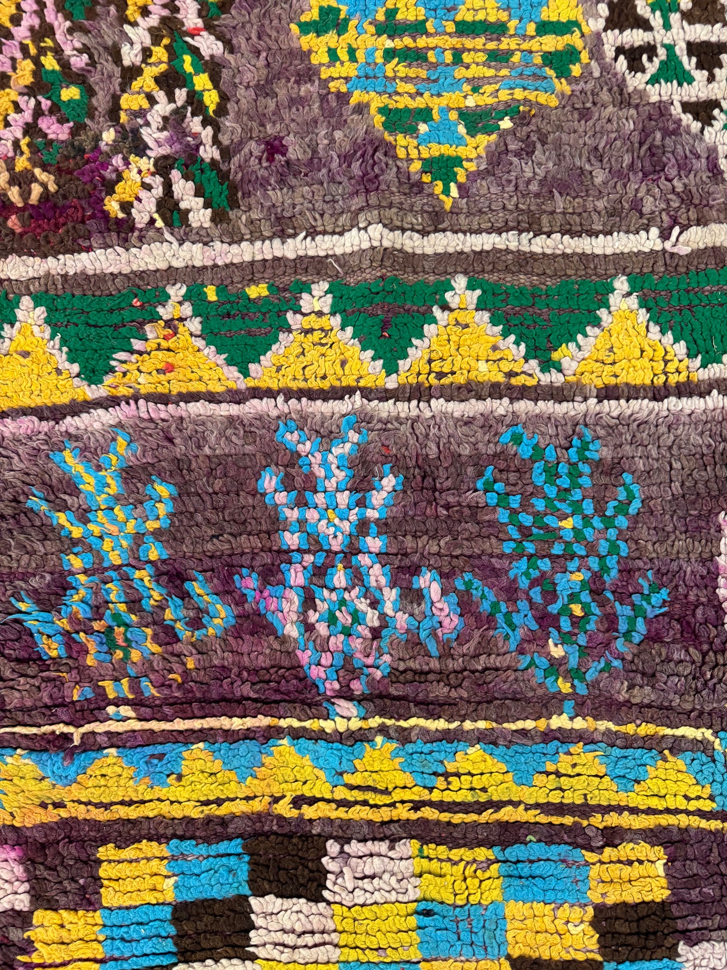 Vintage Moroccan Azilal Runner