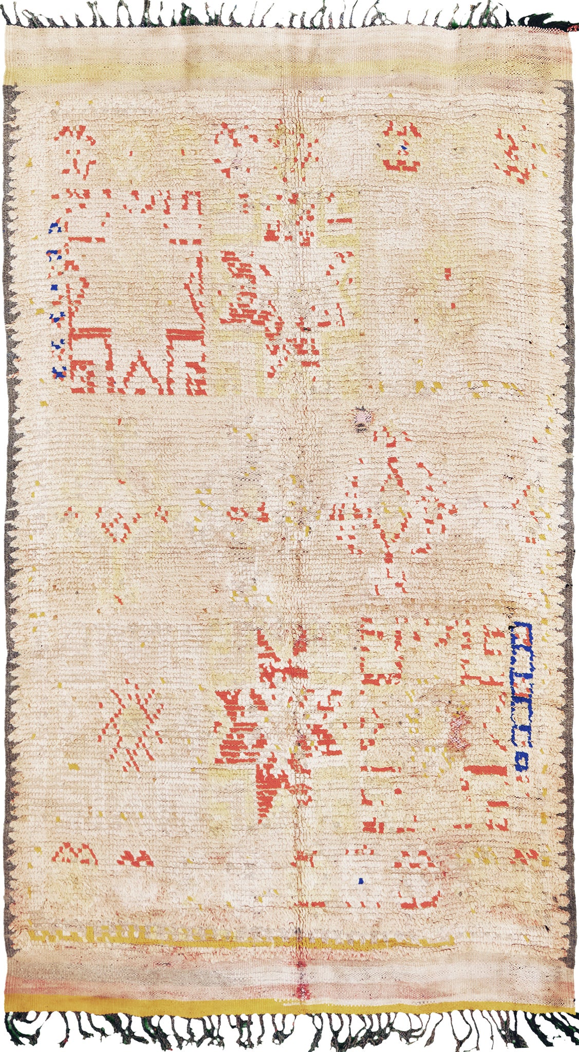 Vintage Moroccan Azilal Runner