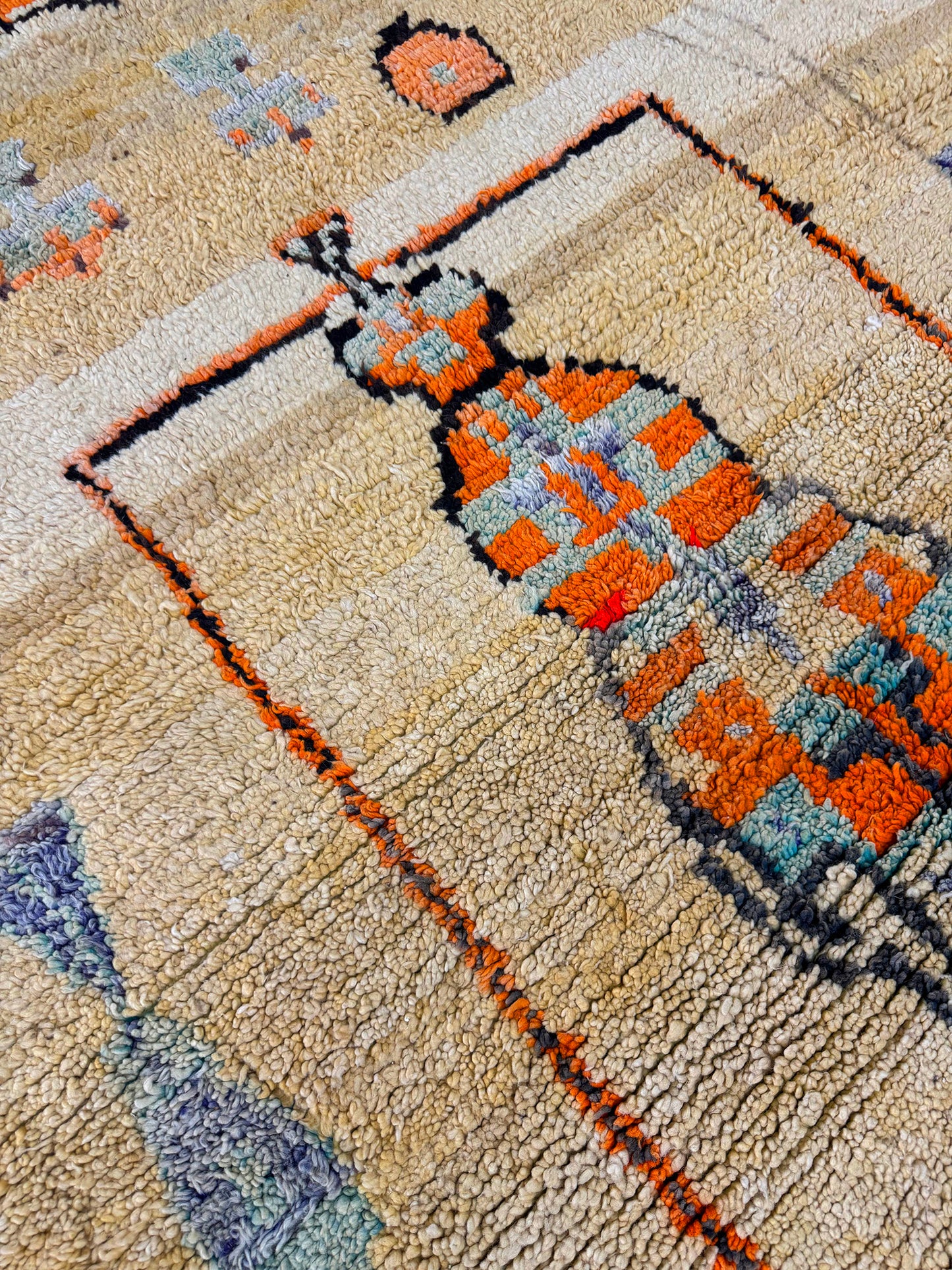 Vintage Moroccan Azilal Runner