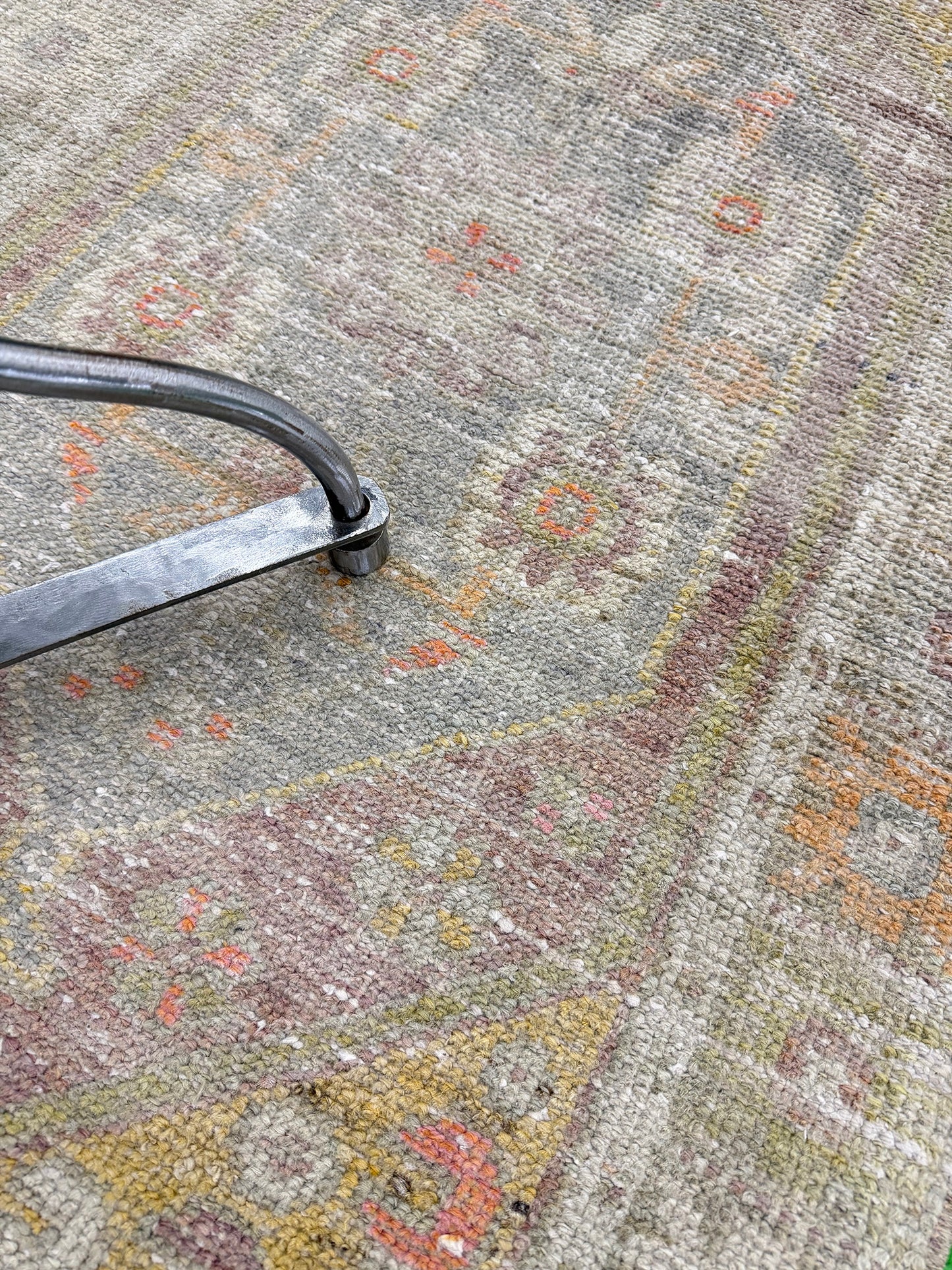 Antique Turkish Oushak Runner