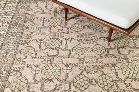 Dadima, Domicile Collection, Rose Walnut - overhead flat lay view
