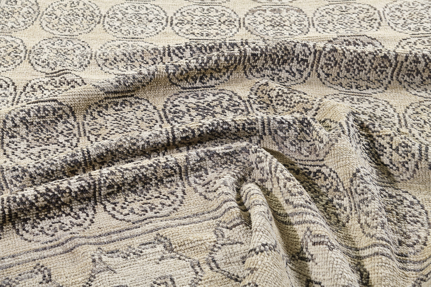 Tugay, Domicile Collection, Earth Umbra - corner detail highlighting craftsmanship